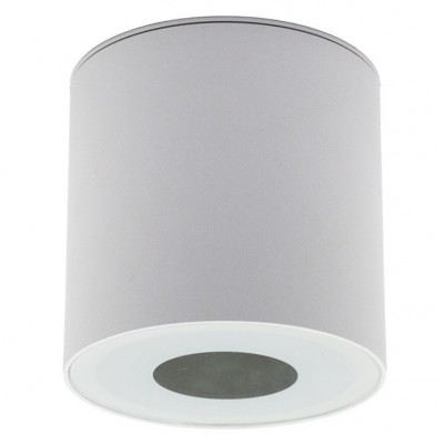 Φωτιστικό Σποτ Οροφής Φ100 Κατεύθυνσης με ντουί GU10 Αλουμινίου Λευκό IP54 21-95000